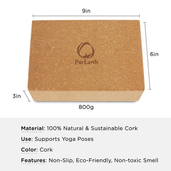 Cork Yoga Block