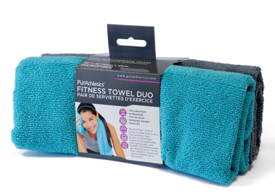 Twin Pack Fitness and Gym Towels